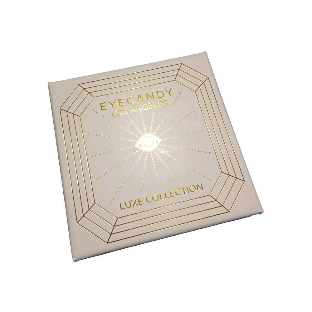 EYE CANDY Los Angeles Dahlia Drop Statement Tulip Earrings Glass Crystal NIB - Picture 5 of 6